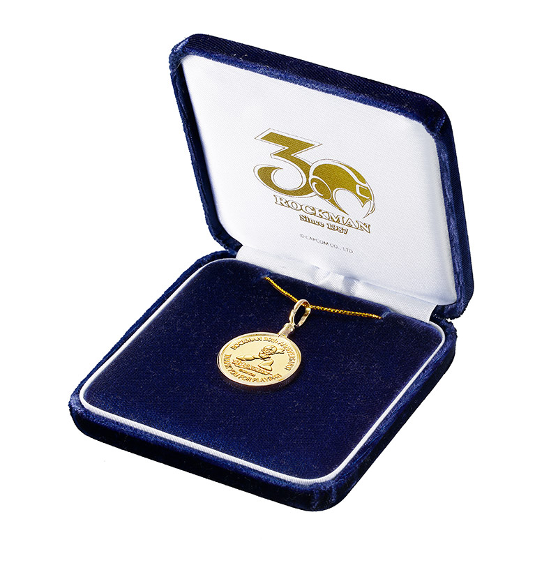 ロックマン30周年記念 純金メダル&シルバーメダル｜中外鉱業株式会社