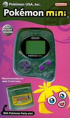中古ゲーム買取 / 北米版 Pokemon mini本体 ポケモンパーティーミニ付