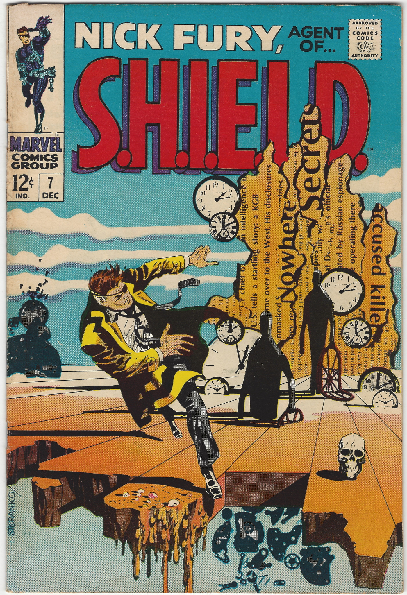 Nick Fury Agent of Shield 7 December 1968