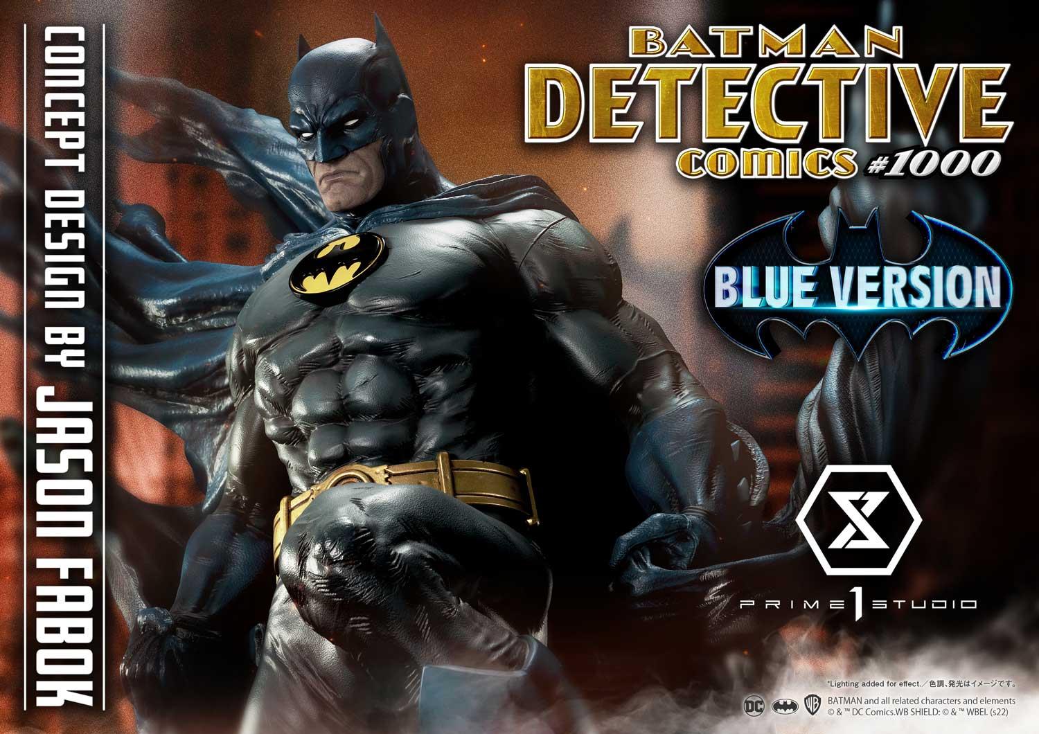 Batman Detective Comics #1000 Statue Blue Variant Special Edition