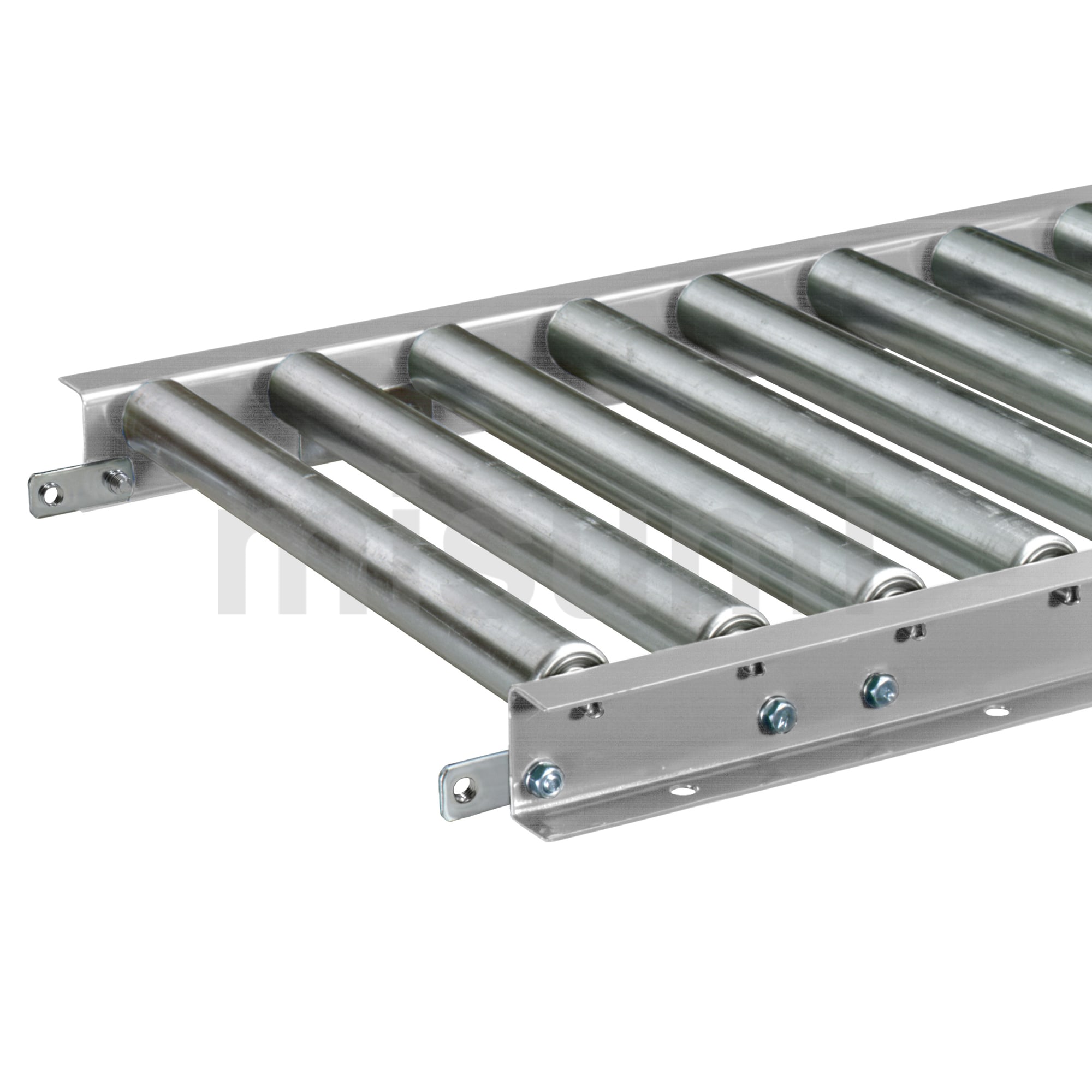 運賃見積り)(直送品)TS スチールローラコンベヤφ48.6-W400XP50X3000L