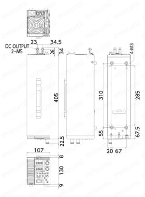 ズーム直流電源 ZX-Sシリーズ | 高砂製作所 | MISUMI(ミスミ)