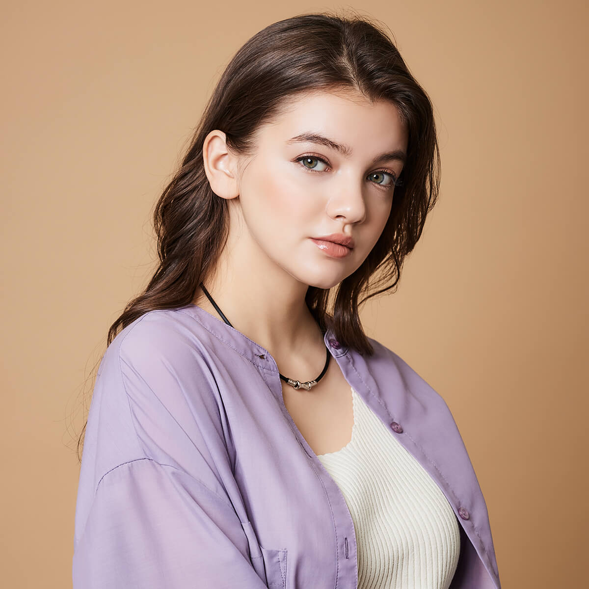 コラントッテ TAO ネックレス スリム RAFFI mini【シャンパンゴールド