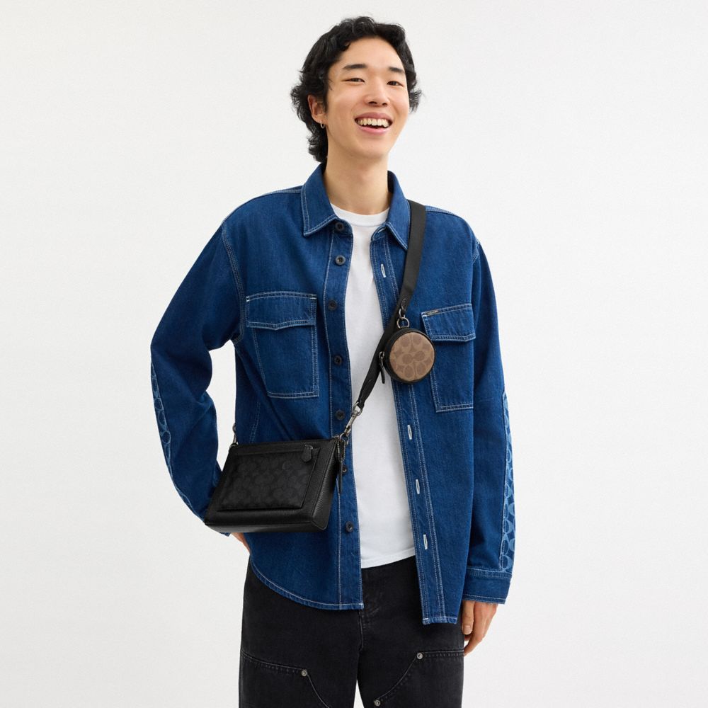 公式】コーチアウトレット | ホールデン クロスボディ・ブロックド