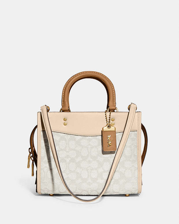 公式】COACH – コーチ | ローグ 25 シグネチャー テキスタイル ジャカード