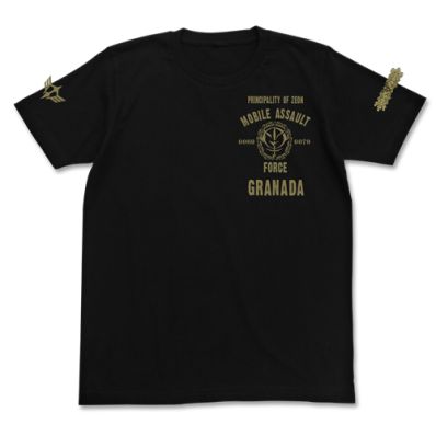シャープ公式通販】 機動戦士ガンダム ジオン突撃機動軍Tシャツ BLACK