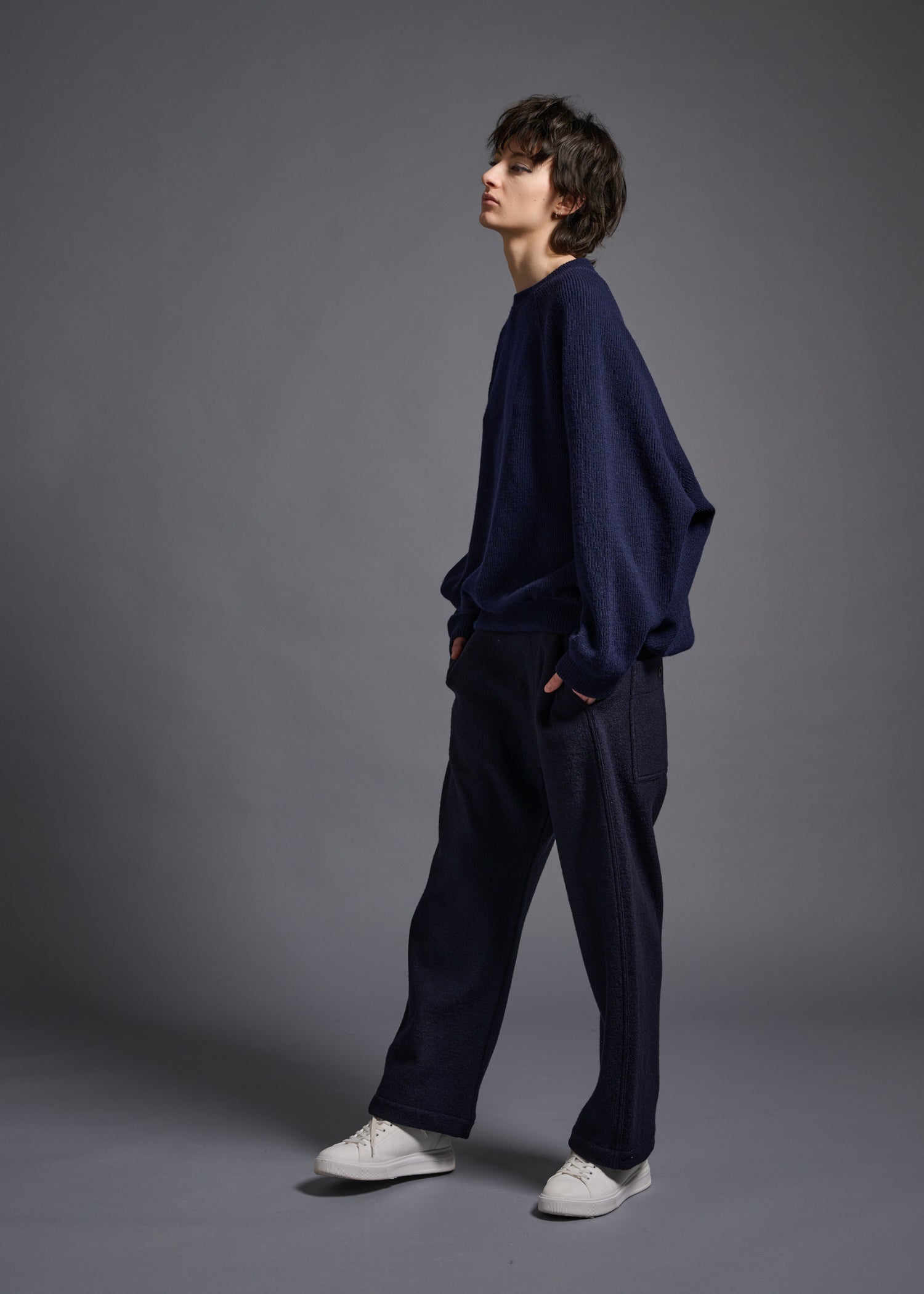 ELLIS SWEATSHIRT, ミドルレングス, 定番スウェット, 日本製