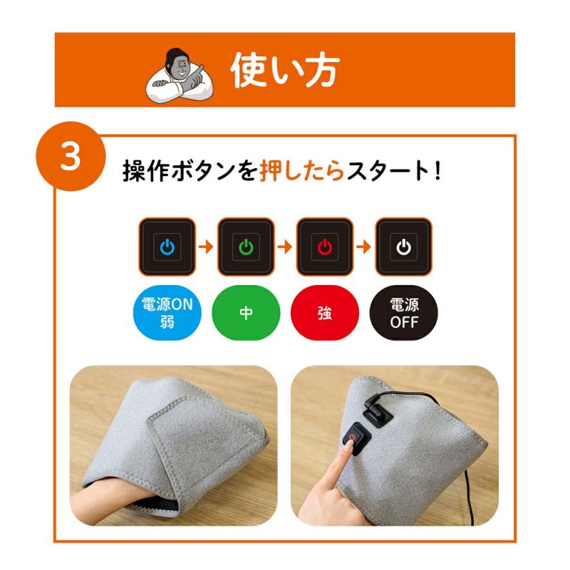 ゴリラの握手 電動ハンドケア – colulu.jp