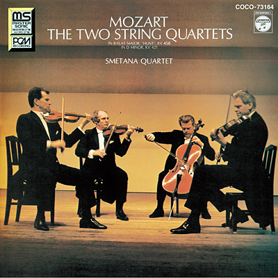 モーツァルト：弦楽四重奏曲第15&17番《狩》 | 商品情報 | 日本