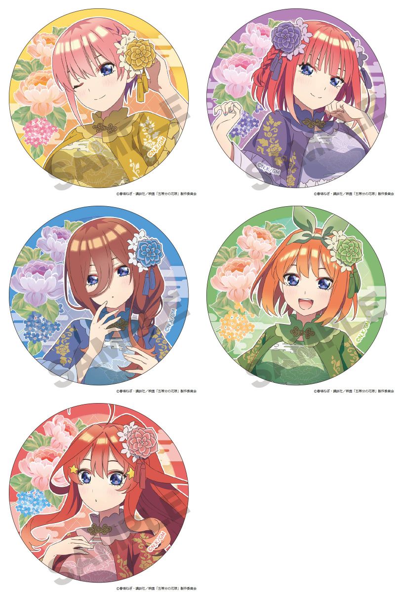 五等分の花嫁「中華ロリータ」大人気描き下ろしグッズ再販決定! 6月発売