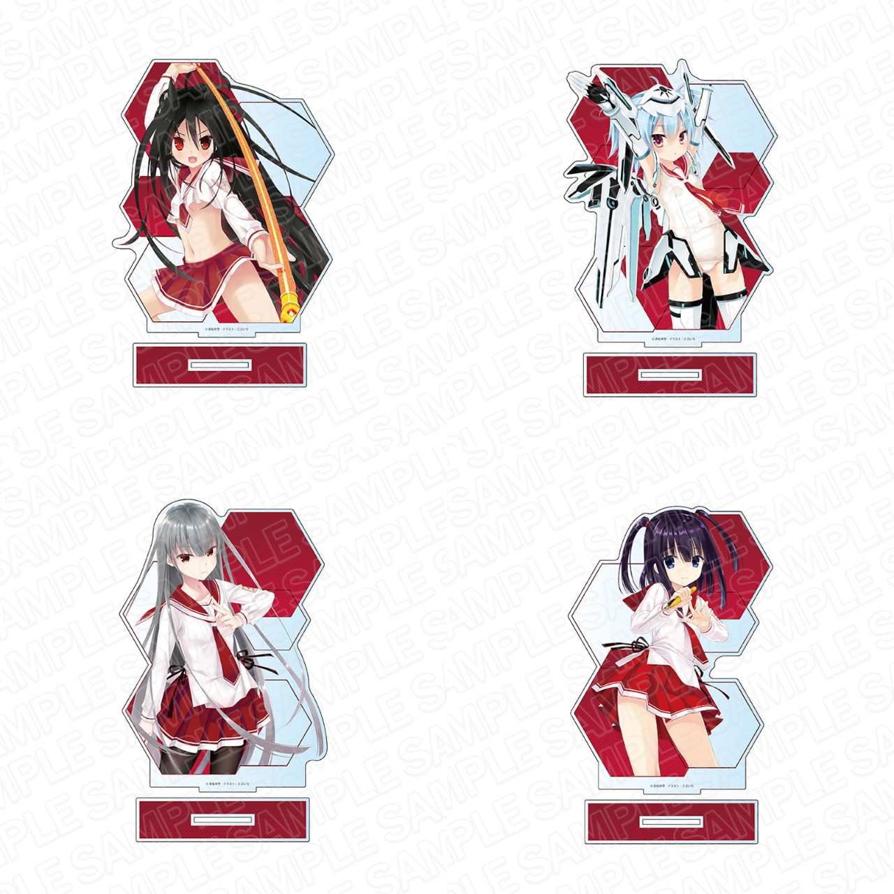 緋弾のアリア リサ・ネモらの猫耳ランジェリーVer含むグッズ 5月発売!