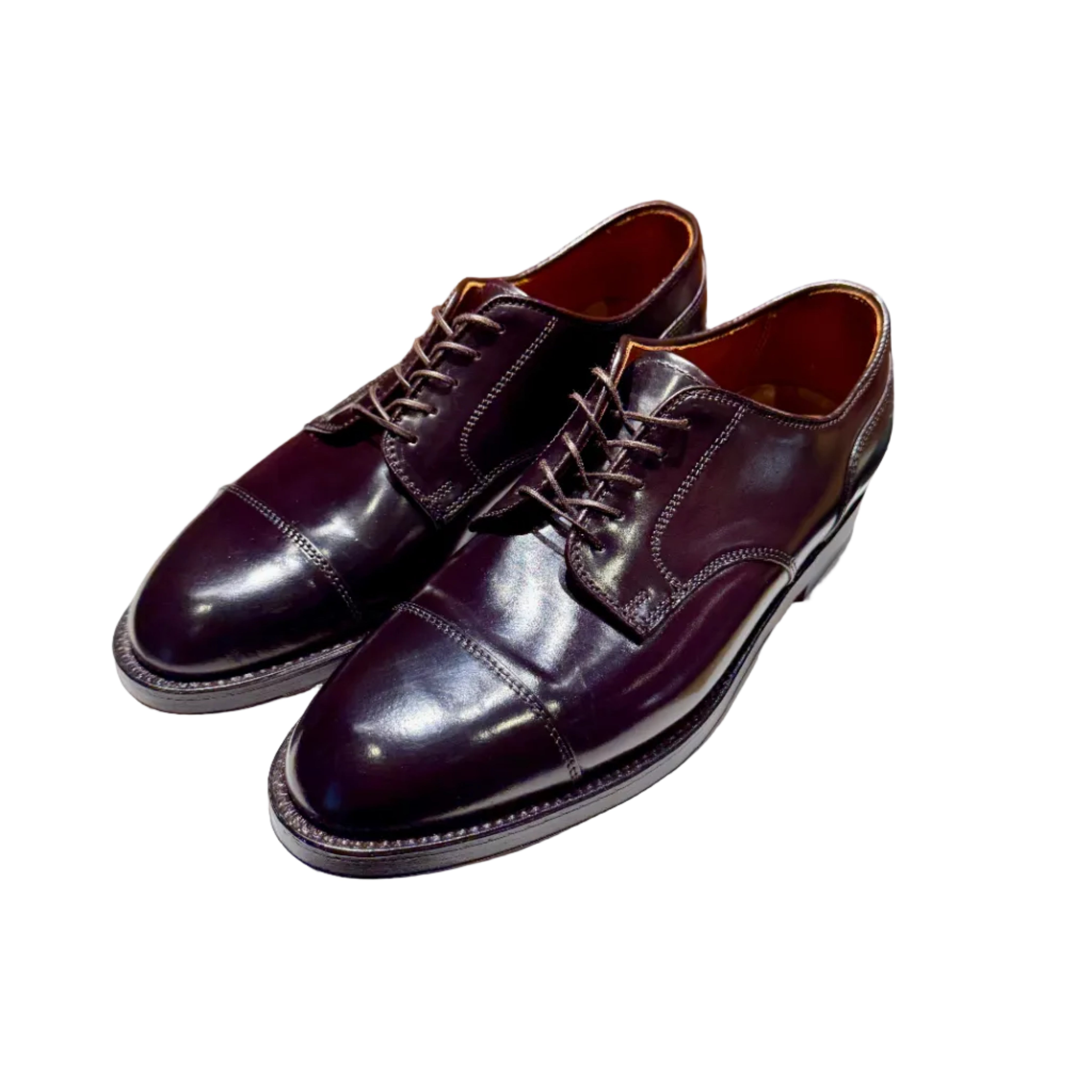 ALDEN 2160 CAP TOE BLUCHER COL 8 SHELL CORDOVAN – COLONY CLOTHING