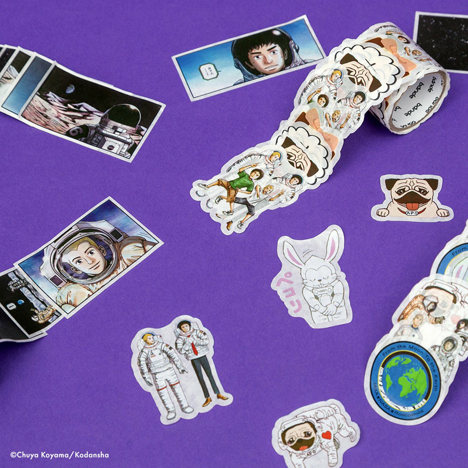 宇宙兄弟 ポストカード ムッタ&ヒビト【宇宙兄弟展福井オリジナル商品