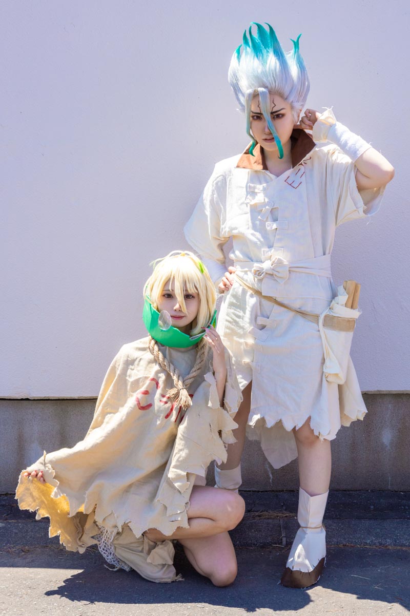 洞爺湖TMAF】 麻布で衣装製作！ボードとストレッチ素材で幽波紋造型