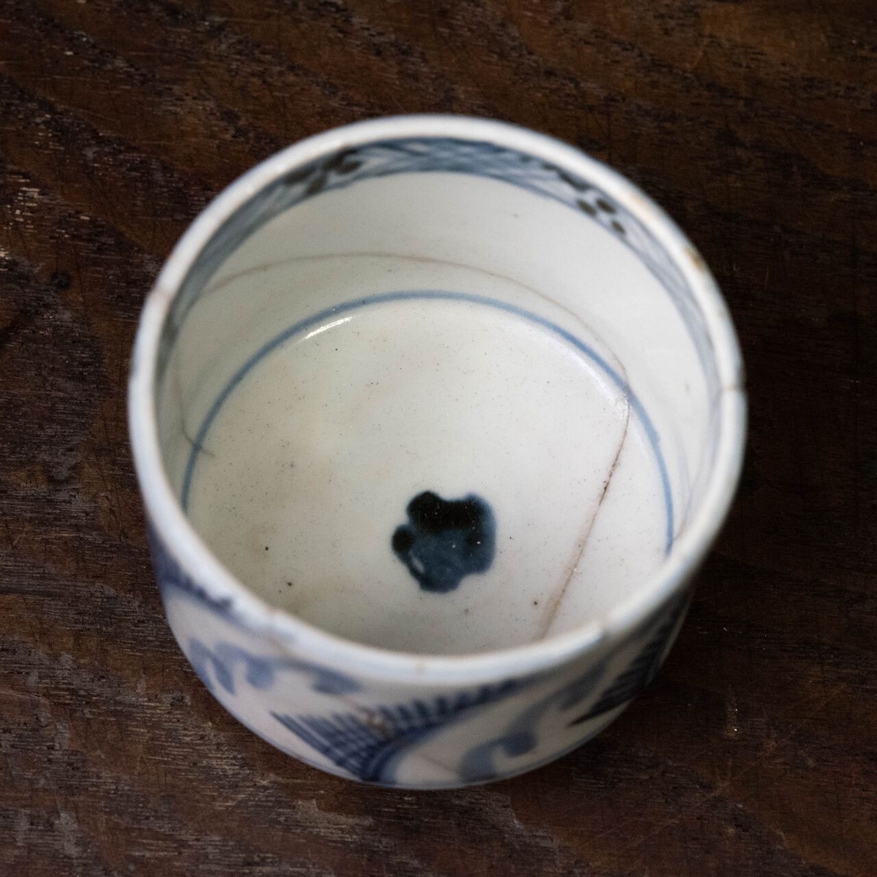 陶磁器 :: 伊万里 羊歯文 半筒そば猪口 | COTTOU.JP 骨董の通販