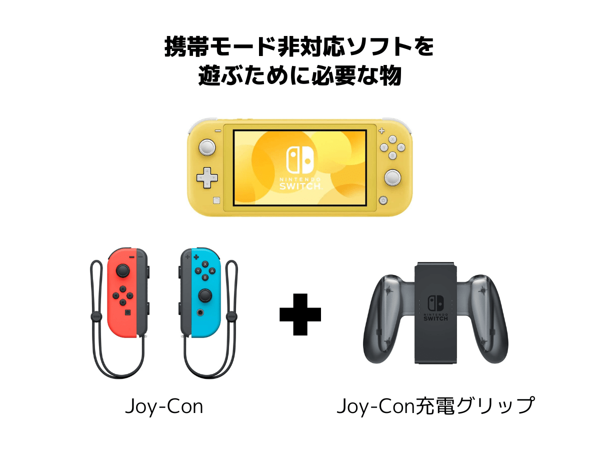 Switch Liteで遊べないソフト一覧と見分け方【2025年3月更新】