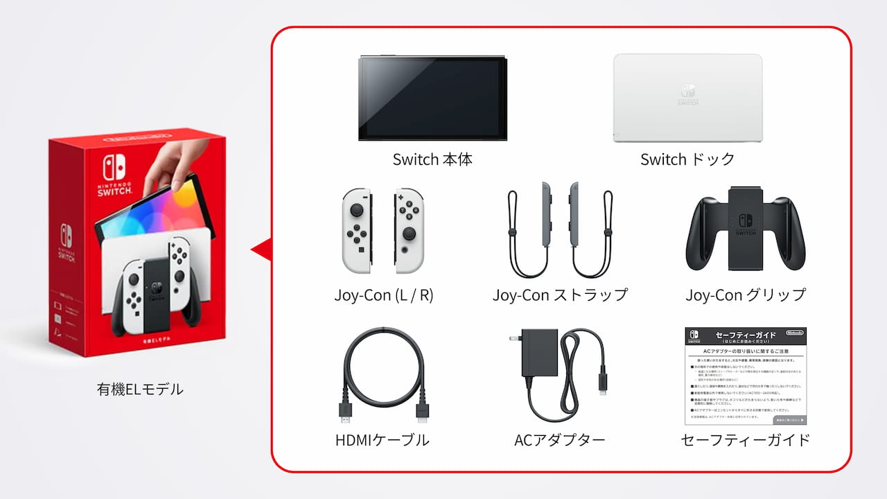 Nintendo switch 本体 付属品 Nintendo Switch 本体と付属品、その他