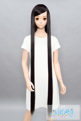 SARAストレート120cm - Sブラック03 | ウィッグ 黒 | コスプレウィッグ