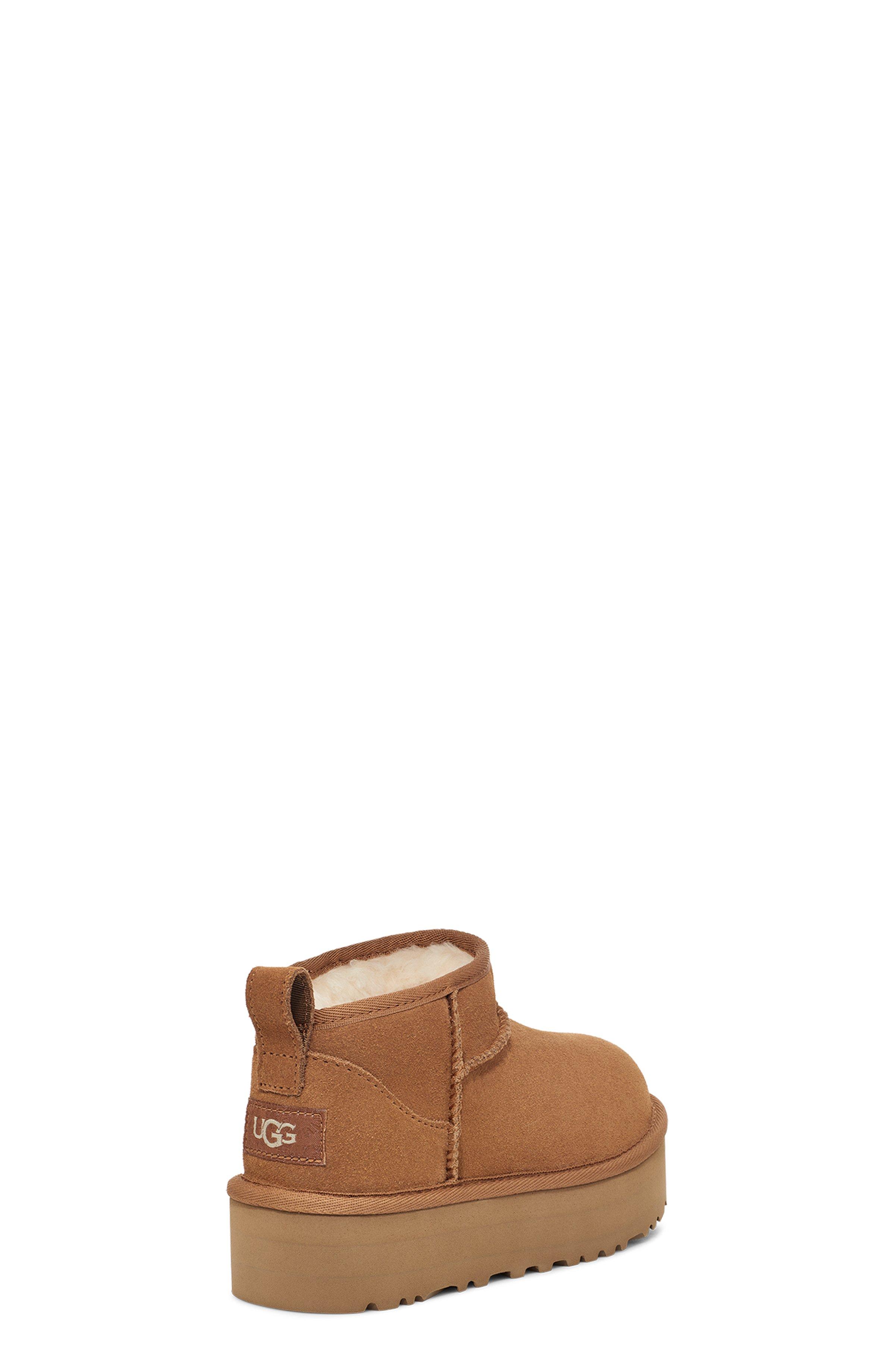UGG Classic Grade School Girls' Ultra Mini Platform - Chestnut