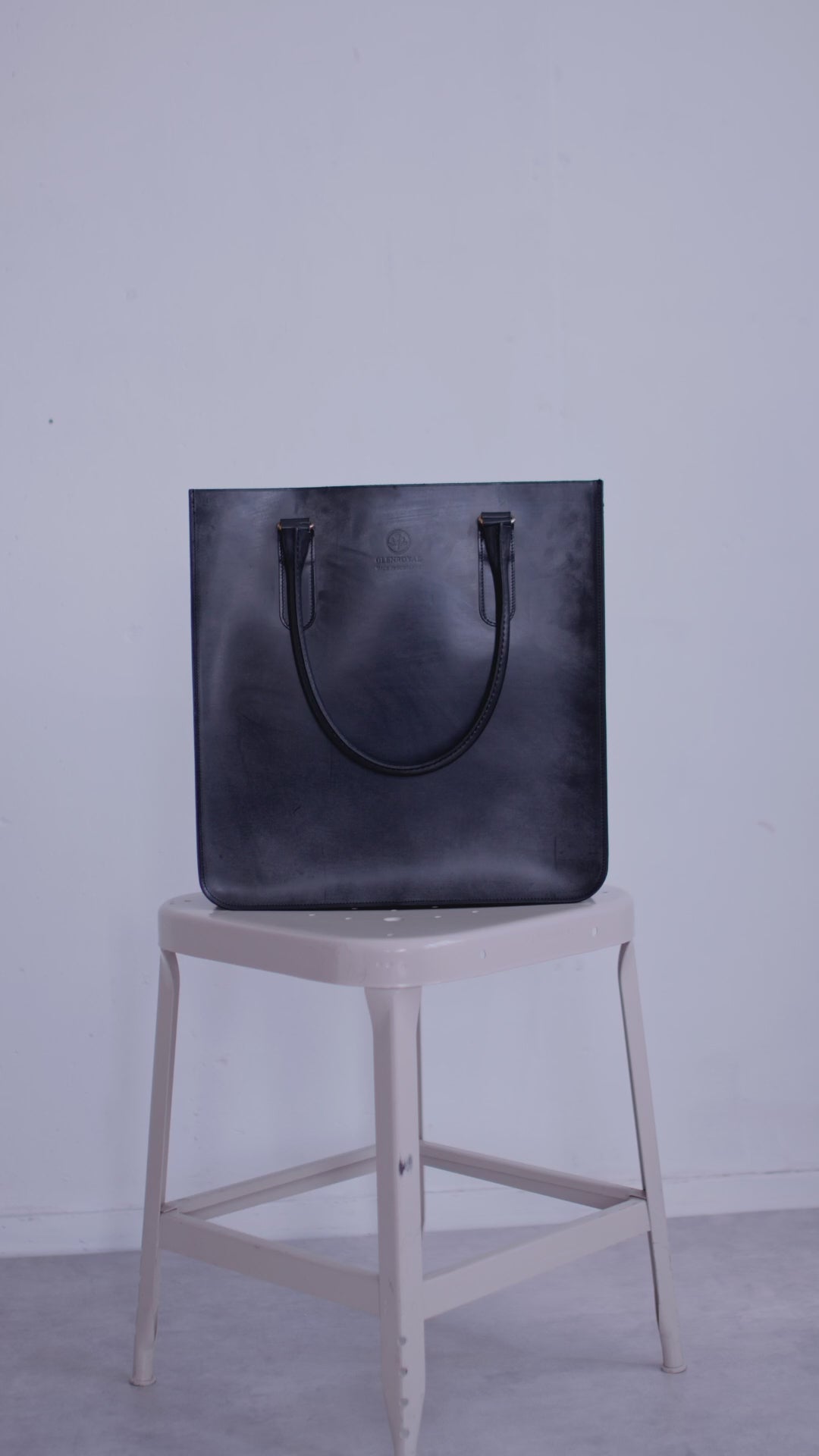 GLENROYAL ブライドルレザー 2ハンドル トートバッグオールレザー 牛革