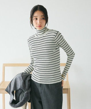 洗える/とてもちリブタートルネックニットプルオーバー/24AW / CRAFT