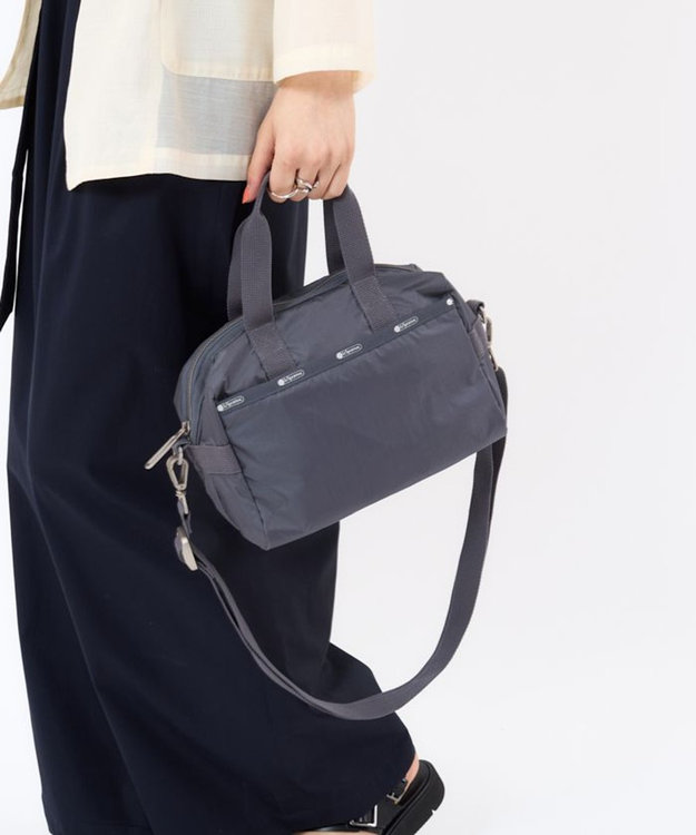 SMALL UPTOWN SATCHEL/シャドウグレーC / LeSportsac | ファッション