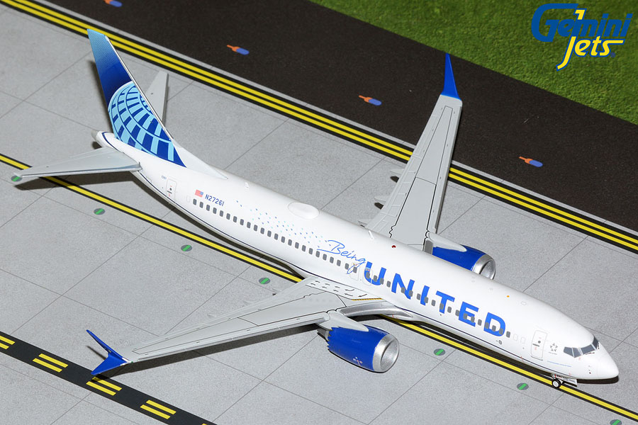 G2UAL1086 GEMINI 200 United Airlines / ユナイテッド航空 B737 MAX 8