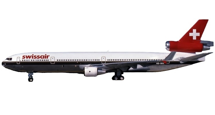 11851 Phoenix Swissair / スイス航空 (Polish) MD-11 HB-IWH 1:400