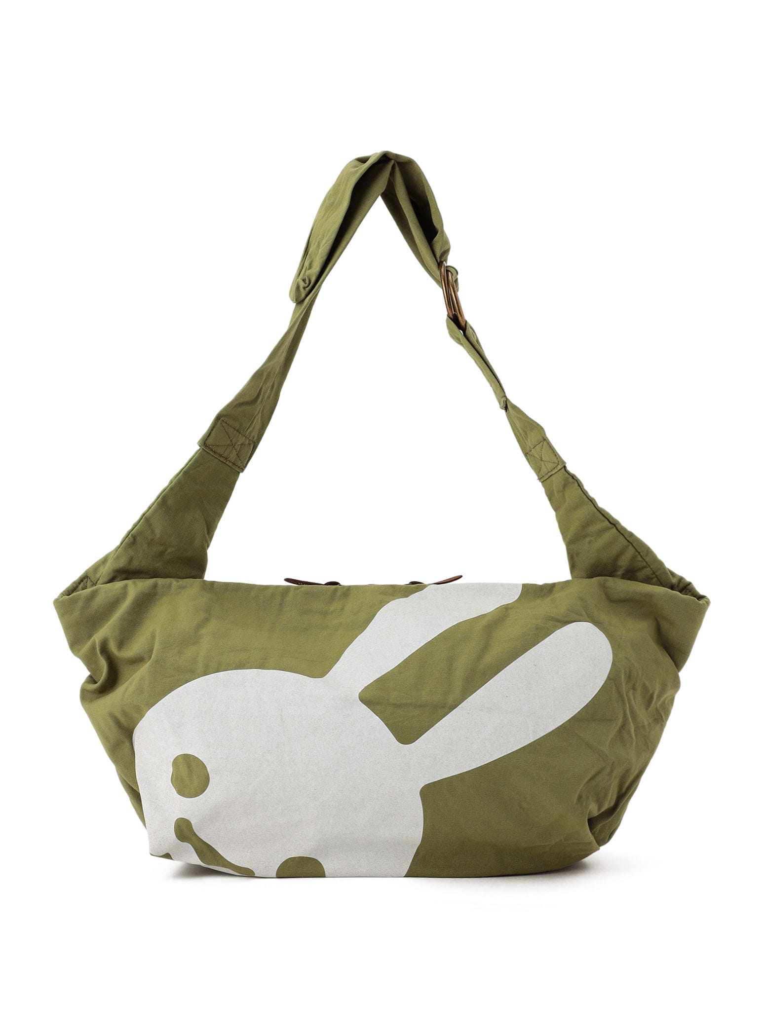 コットンラウンドショルダーバッグ｜ウサギがいる｜CUNE ONLINE STORE