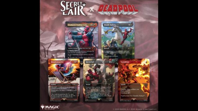 予約可能】MarvelコラボでデッドプールのSecretLair製品内容まとめ