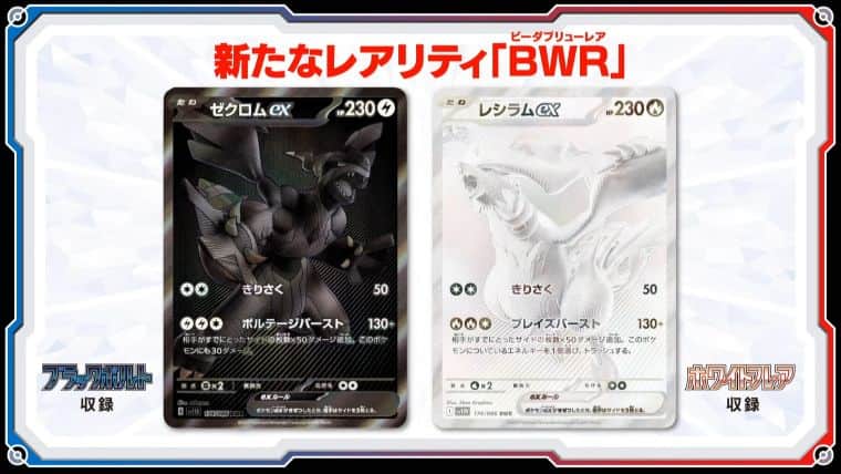 PSA10連番】ゼクロムex BWR & SAR セット ブラックボルト鑑定品