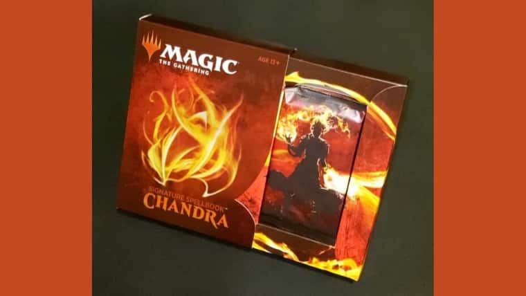 MTG】チャンドラSIGNATURE SPELLBOOK開封してみた記事｜CUBEの部屋