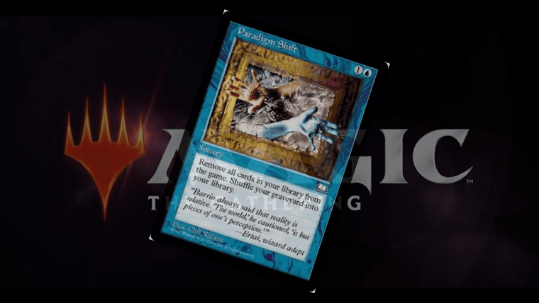MTG】パラダイムシフトという再録禁止カードが注目されている！｜CUBE