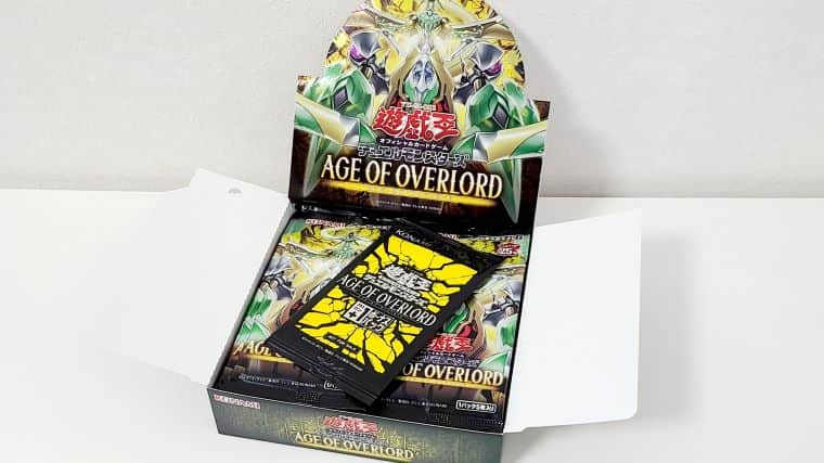 遊戯王OCG】AGE OF OVERLORDのBOXを開封！当たりカードは何？｜CUBEの部屋