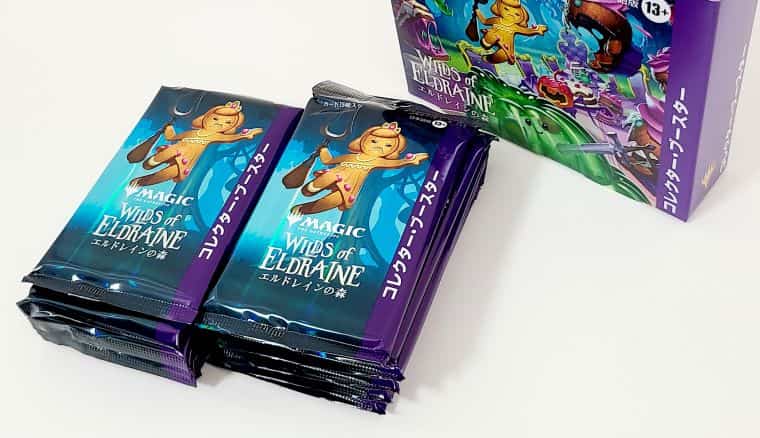 MTG】エルドレインの森のコレクターブースターBOXを開封してみた結果