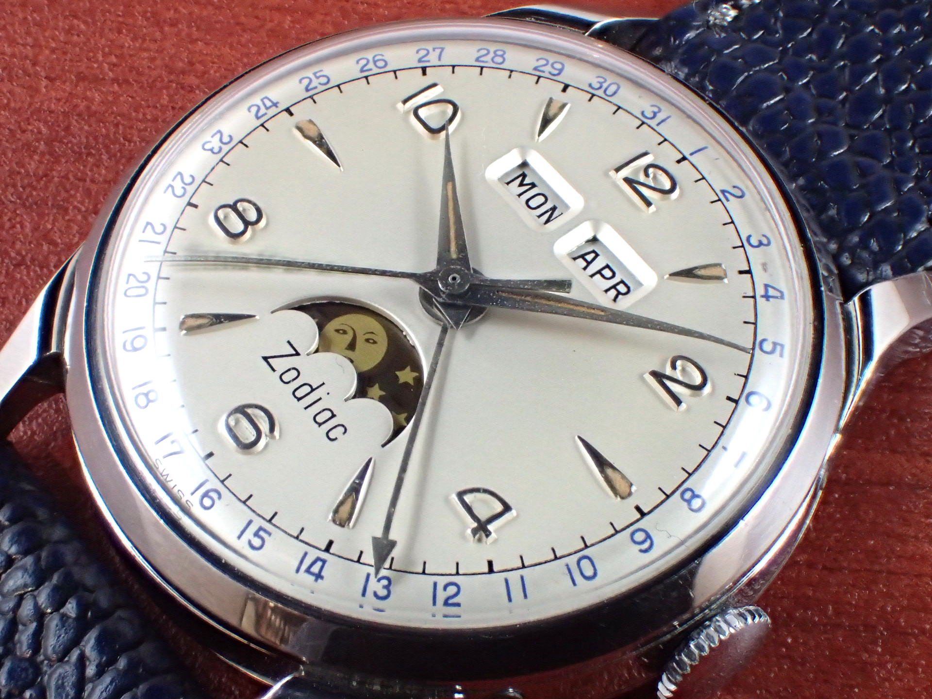 ゾディアック トリプルカレンダームーンフェイズ 1950年代 | VINTAGE