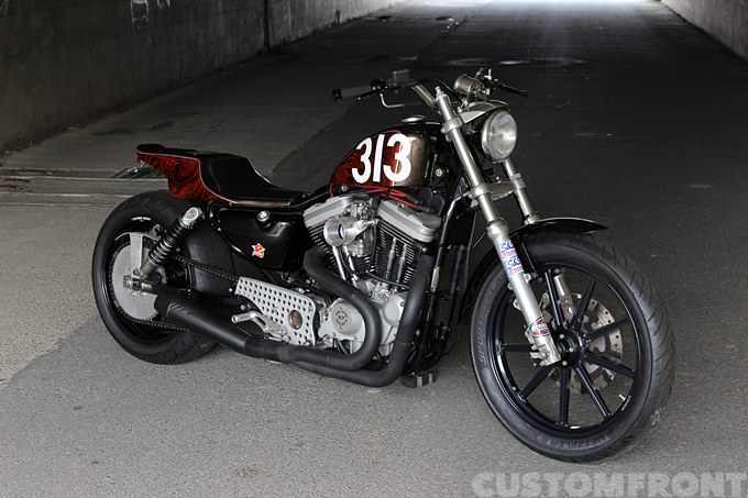 ハーレー スポーツスターXL1200S 1998のドラッグカスタム・HOLLIDAY