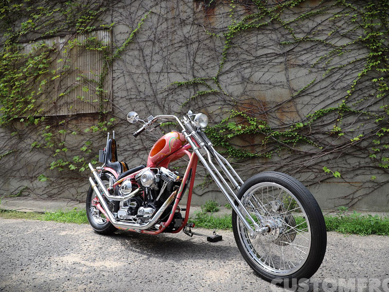 ハーレー ロングフォークチョッパーのエボリューション1984・SHIUN