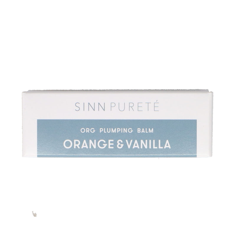 SINN オーガニックリッププランピングバーム オレンジ&バニラ – DD