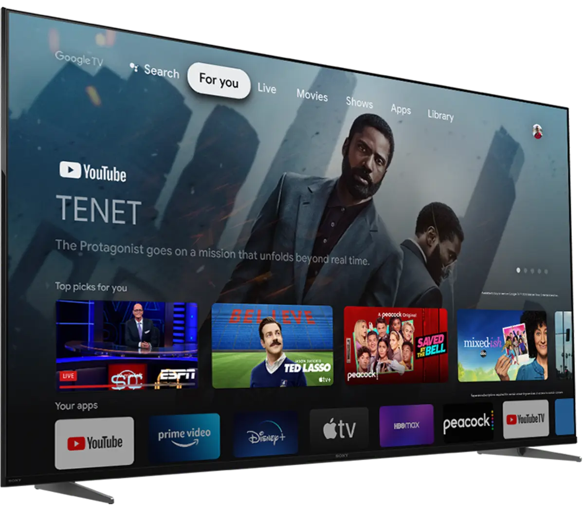 Sony X90K 65” Class 4K HDR Full Array LED TV with Google TV| XR65X90K