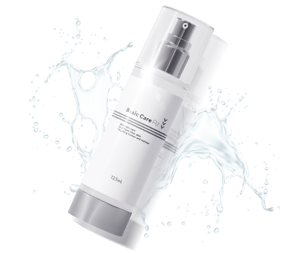 ベーシックケアAZクリアローション｜ニキビ・酒さ・赤ら顔のスキンケア