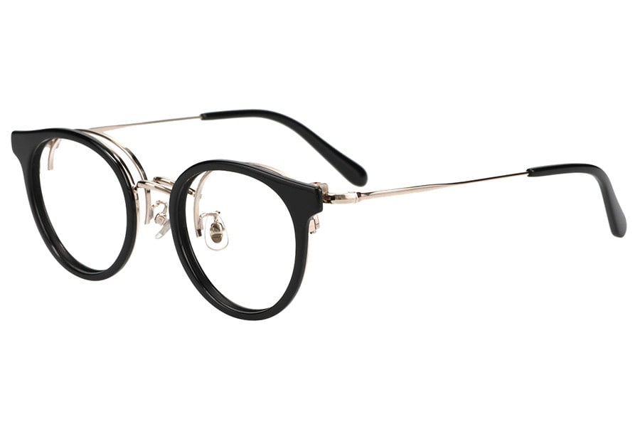 優しい印象のボストンフレーム/FLIP UP(跳ね上げ式メガネ)（ZO241010