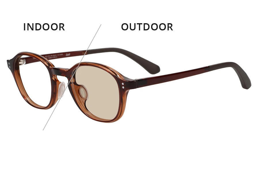 スペシャルプライス]Zoff｜YURIE OUTDOOR EDITION(度なし調光レンズ