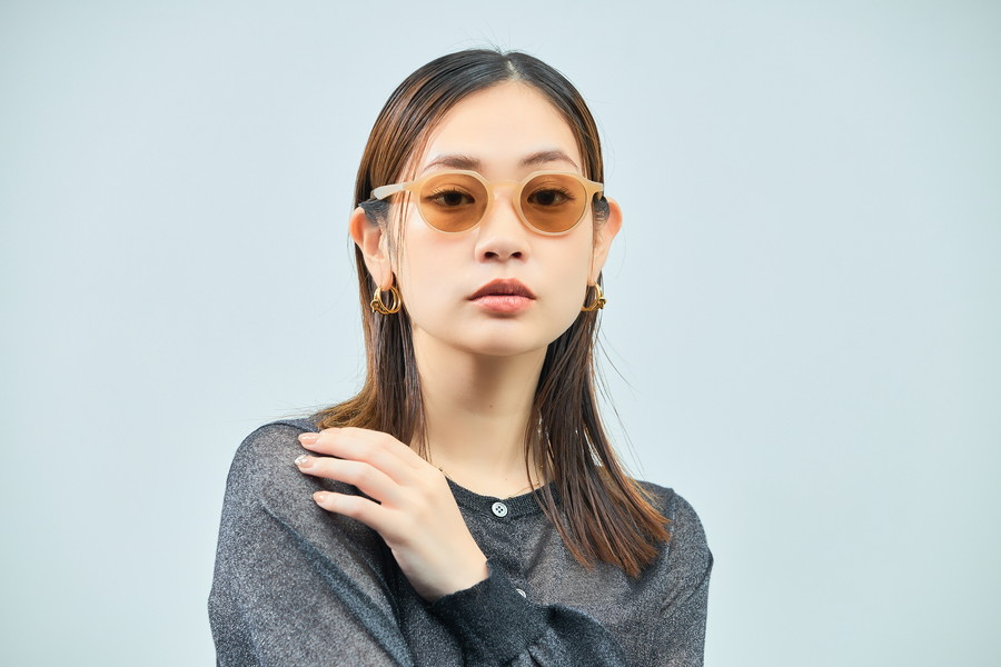 SUNCUTGlasses/UV100%CUT/クラウンパント型サングラス（ZA251G50-41C1