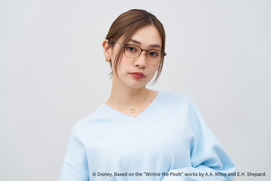 Pooh's Memorial- [プーとはちみつ モデル]（ZA261007-48A1）｜メガネ