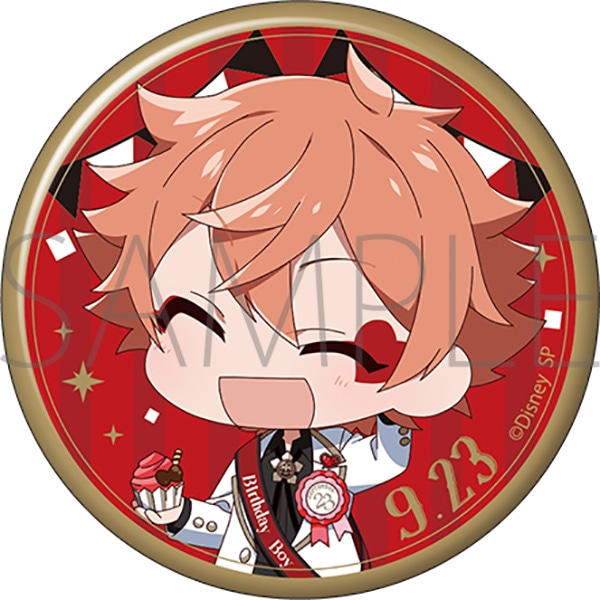 おめかしバースデー 缶バ エース デュース ジャック トレイ おめかし