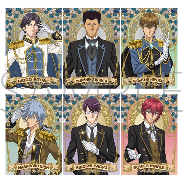 新テニスの王子様 ブロマイドセット 6枚入り: キャラグッズ