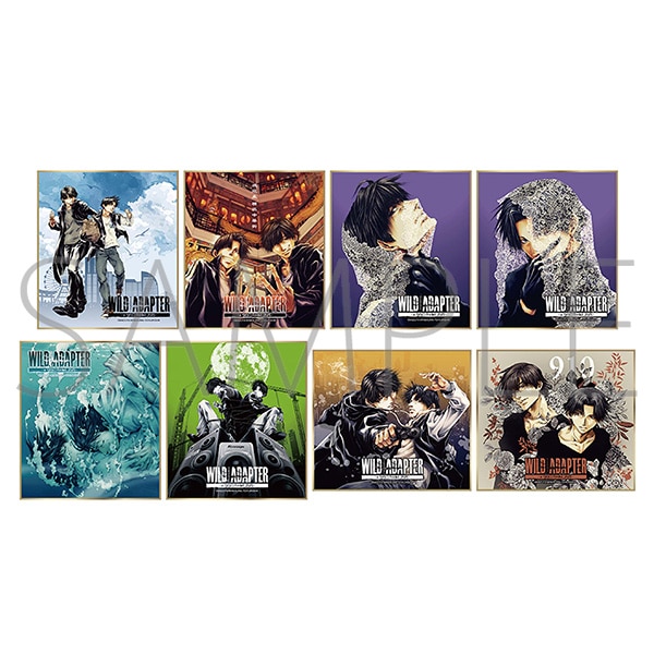WILD ADAPTER ミニ色紙コレクション: キャラグッズ｜ムービック（movic）
