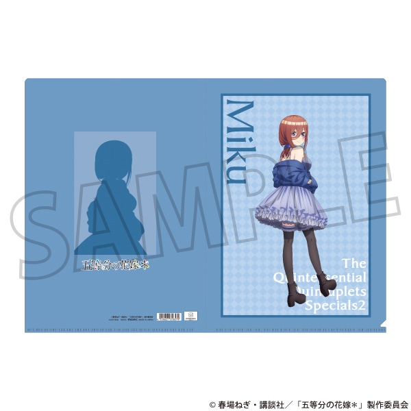 五等分の花嫁＊ クリアファイル／中野三玖: キャラグッズ｜ムービック
