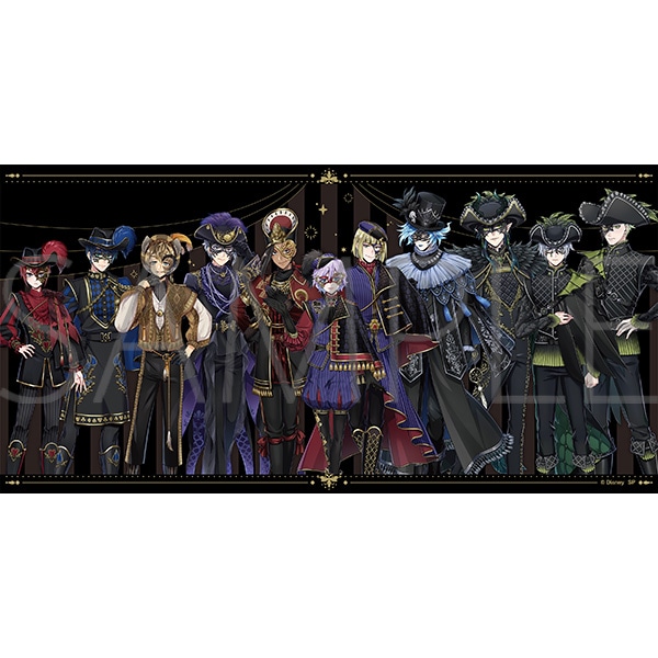 ディズニー ツイステッドワンダーランド ビッグタオル／グロリアス